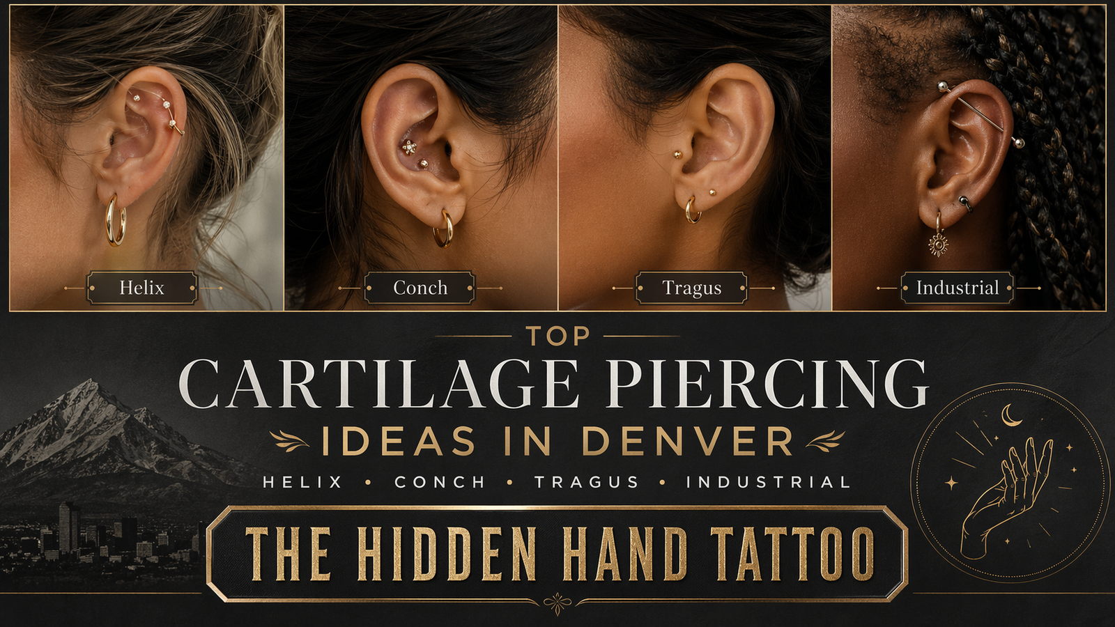 Top Cartilage Piercing Ideas in Denver