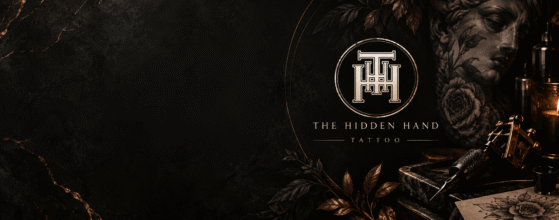 The Hidden Hand Tattoo Studio Banner